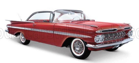 1:24 Maisto - 1959 Chevrolet Impala Red