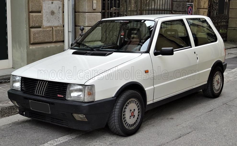 1:18 Mitica Diecast - 1985 Fiat Uno Turbo i.e. White