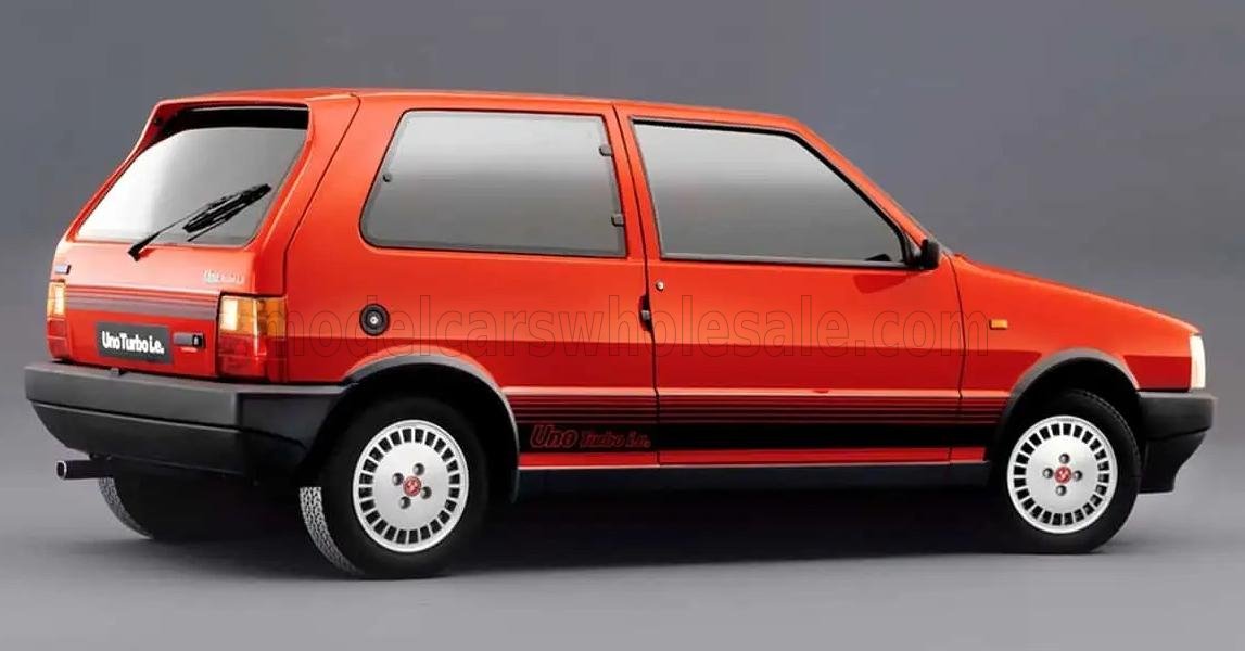 1:18 Mitica Diecast - 1987 Fiat Uno Turbo i.e. Rosso Red