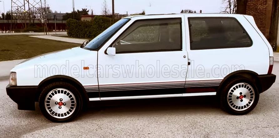 1:18 Mitica Diecast - 1987 Fiat Uno Turbo i.e. White