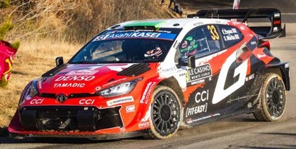 1:43 Spark - TOYOTA GR Yaris Rally1 N°33 2nd Rallye Monte Carlo 2026 E. Evans