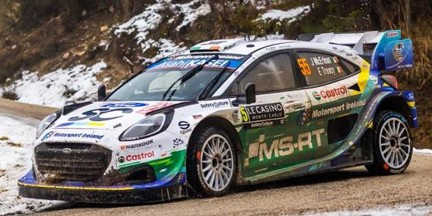 1:43 Spark - FORD Puma Rally1 N°55 Rallye Monte Carlo 2026 J. Mcerlean
