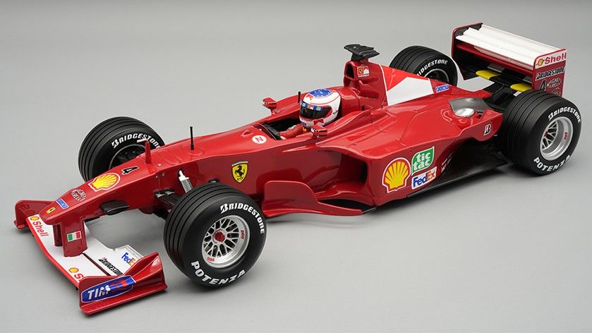 1:18 Tecnomodel - Ferrari F1 2000 #4 Monaco GP 2000 R. Barrichello *With driver Figure*