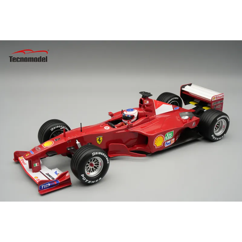 1:18 Tecnomodel - Ferrari F1 2000 #4 Monaco GP 2000 R. Barrichello *With driver Figure* 1:18 Tecnomodel - Ferrari F1 2000 #4 Monaco GP 2000 R. Barrichello *With driver Figure*