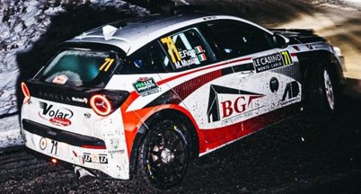 1:43 Spark - LANCIA Ypsilon N°71 Rallye Monte Carlo 2026 E. Fiore