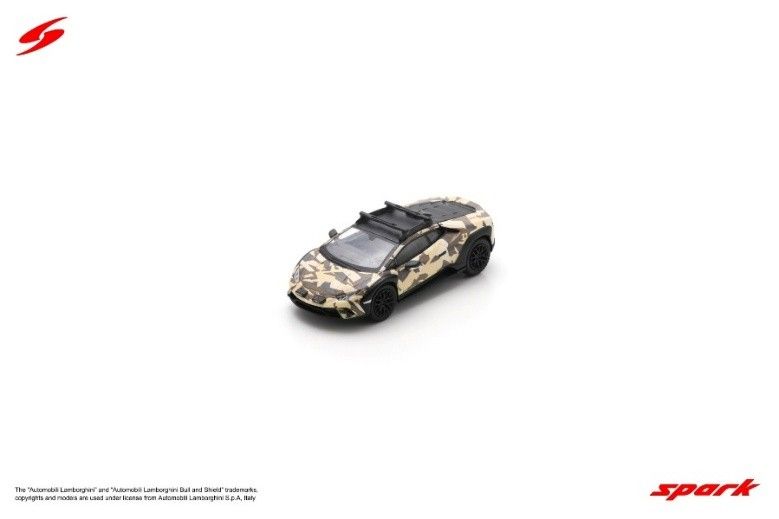 1:64 Spark - LAMBORGHINI Huracan Sterrato all-terrain Capsule SABBIA Version