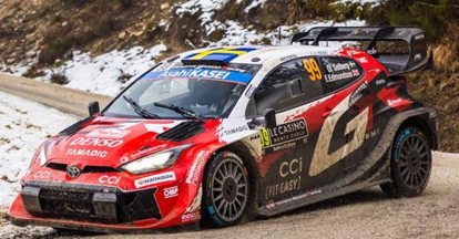 1:43 Spark - TOYOTA Yaris Rally1 N°99 Winn.Rally Monte Carlo 2026 Solberg