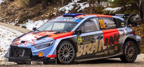 1:43 Spark - HYUNDAI i20 N Rally1 N°20 Rallye Monte Carlo 2026 Paddon