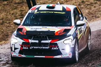 1:43 Spark - LANCIA Ypsilon N°66 Rallye Monte Carlo 2026 M. Oldani