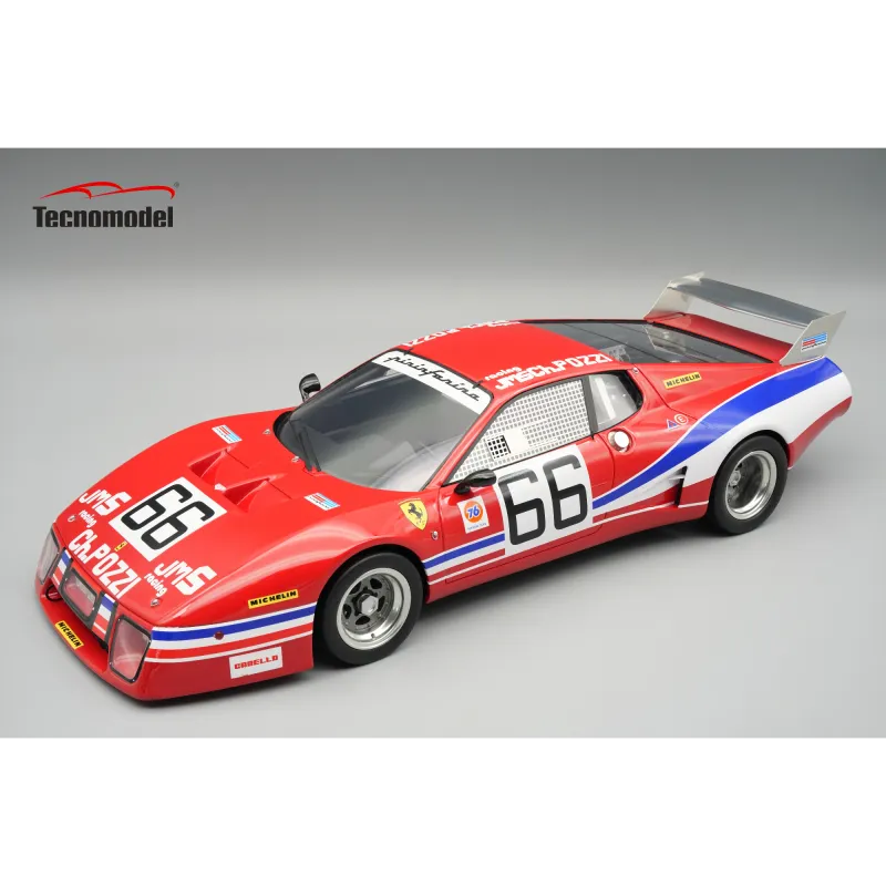1:18 Tecnomodel - Ferrari 512BB LM 4,9L Team JMS Racing Charles Pozzi #66 24h Daytona 1979 J.C. Andruet 1:18 Tecnomodel - Ferrari 512BB LM 4,9L Team JMS Racing Charles Pozzi #66 24h Daytona 1979 J.C. Andruet
