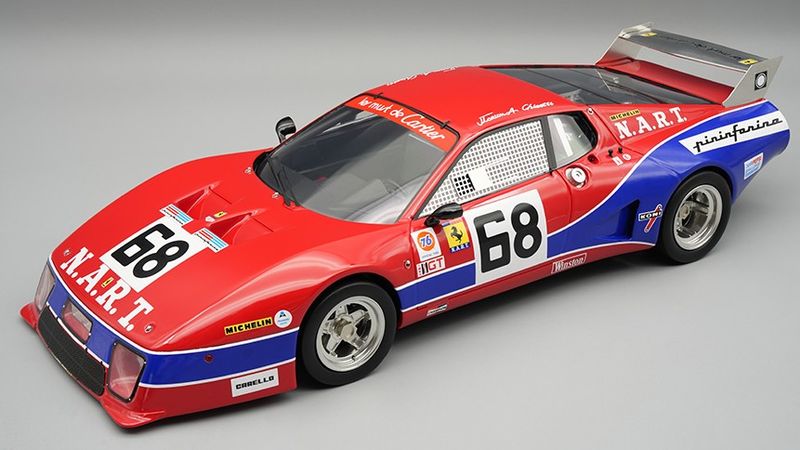 1:18 Tecnomodel - Ferrari 512BB LM 4,9L Team N.A.R.T. #68 24h Daytona 1979 B. Tullius