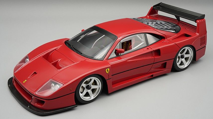 1:18 Tecnomodel - 1994 Ferrari F40 Press Version Red