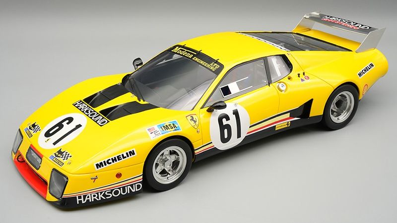 1:18 Tecnomodel - Ferrari 512BB LM 4,9L Team Beurlys #61 24h Le Mans 1979 J. Balton