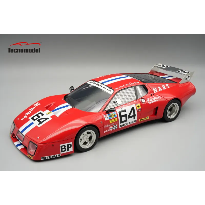 1:18 Tecnomodel - Ferrari 512BB LM 4,9L Team N.A.R.T. #64 24h Le Mans 1979 J.P. Delaunay 1:18 Tecnomodel - Ferrari 512BB LM 4,9L Team N.A.R.T. #64 24h Le Mans 1979 J.P. Delaunay