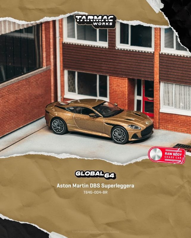 1:64 Tarmac - 2025 Aston Martin DBS Superleggera, brown metallic