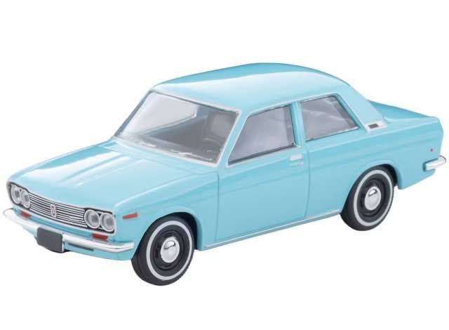 1:64 Tomica Limited Vintage - 1969 Datsun 510 2 Door Sedan US Spec, light blue 1:64 Tomica Limited Vintage - 1969 Datsun 510 2 Door Sedan US Spec, light blue