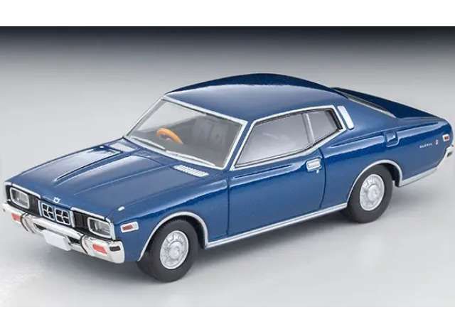 1:64 Tomica Limited Vintage - 1975 Nissan Gloria 2-Door HT 2800 SGL, navy 1:64 Tomica Limited Vintage - 1975 Nissan Gloria 2-Door HT 2800 SGL, navy