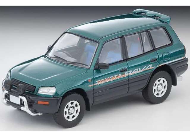 1:64 Tomica Limited Vintage - Toyota RAV4J V, green/gray 1:64 Tomica Limited Vintage - Toyota RAV4J V, green/gray