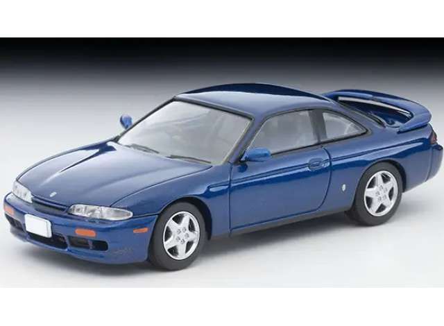1:64 Tomica Limited Vintage - 1995 Nissan Silvia K'S Aero, purplish blue 1:64 Tomica Limited Vintage - 1995 Nissan Silvia K'S Aero, purplish blue