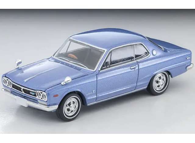 1:64 Tomica Limited Vintage - 1971 Nissan Skyline Hardtop 2000GT, lavender metallic 1:64 Tomica Limited Vintage - 1971 Nissan Skyline Hardtop 2000GT, lavender metallic
