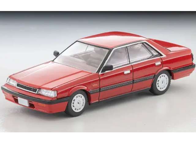 1:64 Tomica Limited Vintage - 1987 Nissan Skyline 4-Door HT 1800 Passage, red 1:64 Tomica Limited Vintage - 1987 Nissan Skyline 4-Door HT 1800 Passage, red