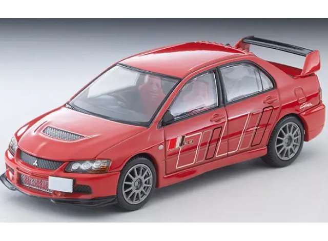 1:64 Tomica Limited Vintage - 2006 Mitsubishi Lancer GSR Evolution IX MR Ralliart Specification, red