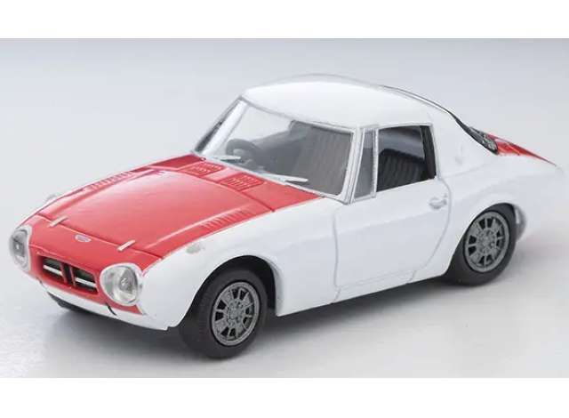 1:64 Tomica Limited Vintage - 1965 Toyota Sports 800 Custom Color, white/red 1:64 Tomica Limited Vintage - 1965 Toyota Sports 800 Custom Color, white/red