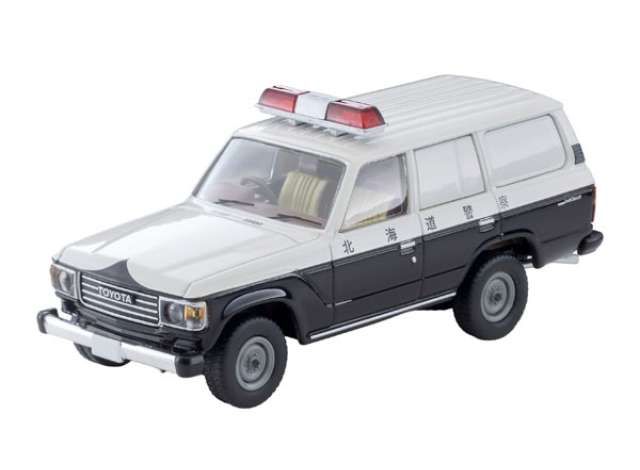 1:64 Tomica Limited Vintage - Toyota Land Cruiser 60 Police Car *Hokkaido Police* 1:64 Tomica Limited Vintage - Toyota Land Cruiser 60 Police Car *Hokkaido Police*