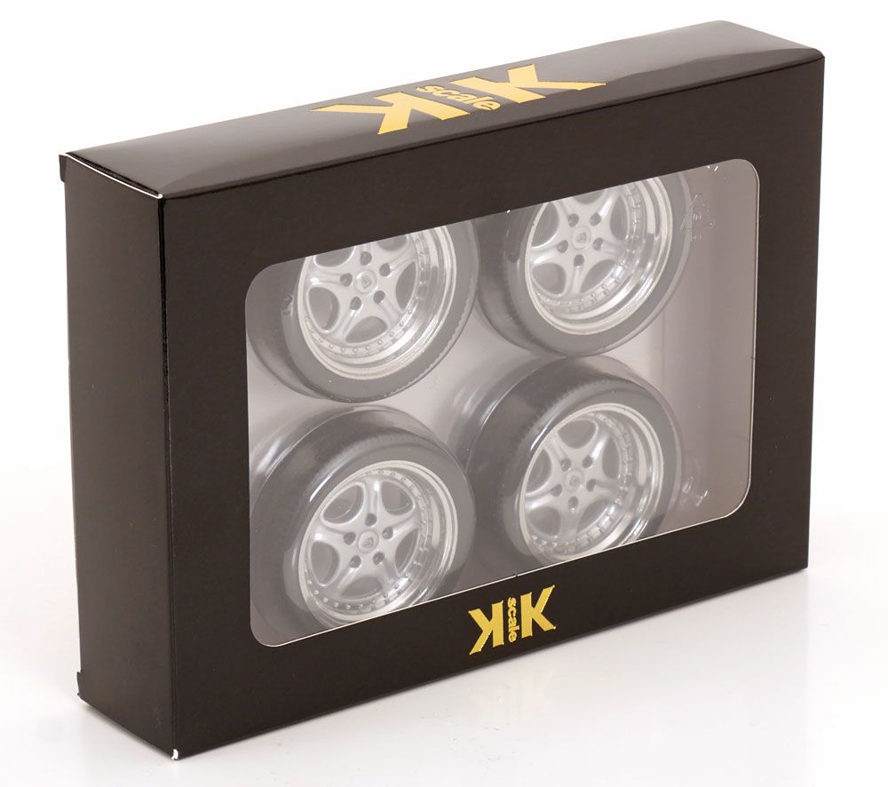 1:12 KK Scale - Porsche Speedline Felgen und Reifen Set 1996