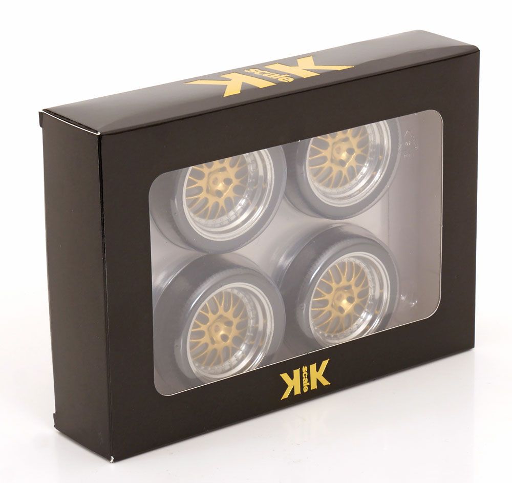 1:12 KK Scale - Porsche BBS Felgen und Reifen Set 1996