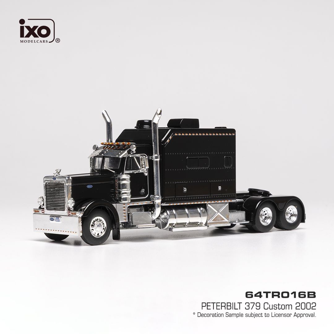 1:64 Ixo USA - Peterbilt 379 Custom, black