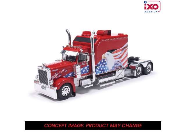1:64 Ixo USA - Peterbilt 379 Custom, red 1:64 Ixo USA - Peterbilt 379 Custom, red