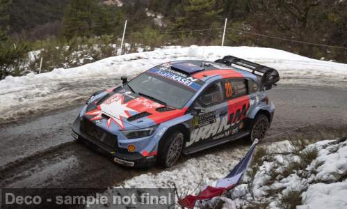 1:43 Ixo - Hyundai i20 N Rally1, Rallye Monte Carlo, 2026, #20, H. Paddon / J. Kennard