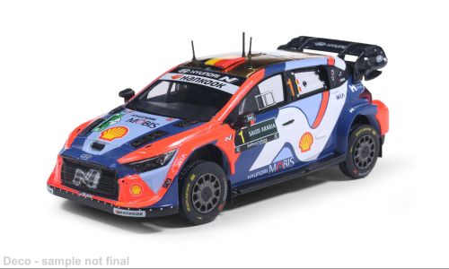 1:43 Ixo - Hyundai i20 N Rally1, Rally Saudi Arabia, 2025, #1, T. Neuville / M. Wydaeghe