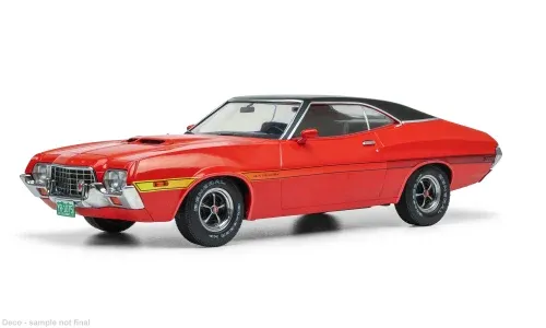 1:18 Ixo - Ford Gran Torino Sport, rot/schwarz, 1972 1:18 Ixo - Ford Gran Torino Sport, rot/schwarz, 1972
