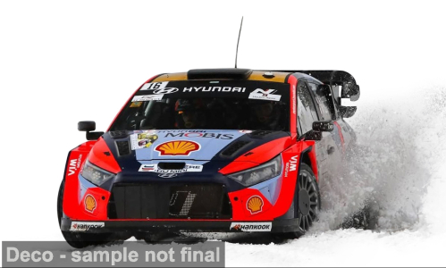 1:43 Ixo - Hyundai i20 N Rally1, Rallye Hivernal du Dévoluy, 2025, #16, A. Fourmaux / A. Coria