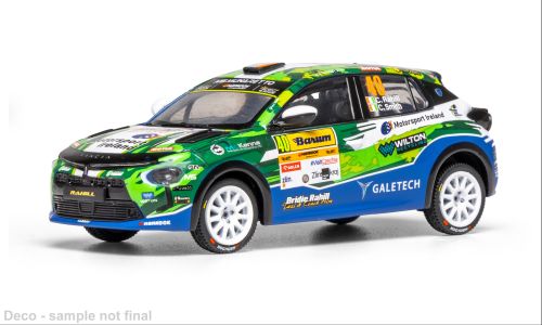 1:43 Ixo - Lancia Ypsilon Rally4 HF, Barum Rally, 2025, #40, C. Rahill / C. Smith