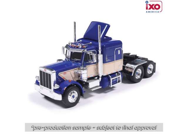 1:64 Ixo USA - 1973 Peterbilt 359, blue/tan 1:64 Ixo USA - 1973 Peterbilt 359, blue/tan