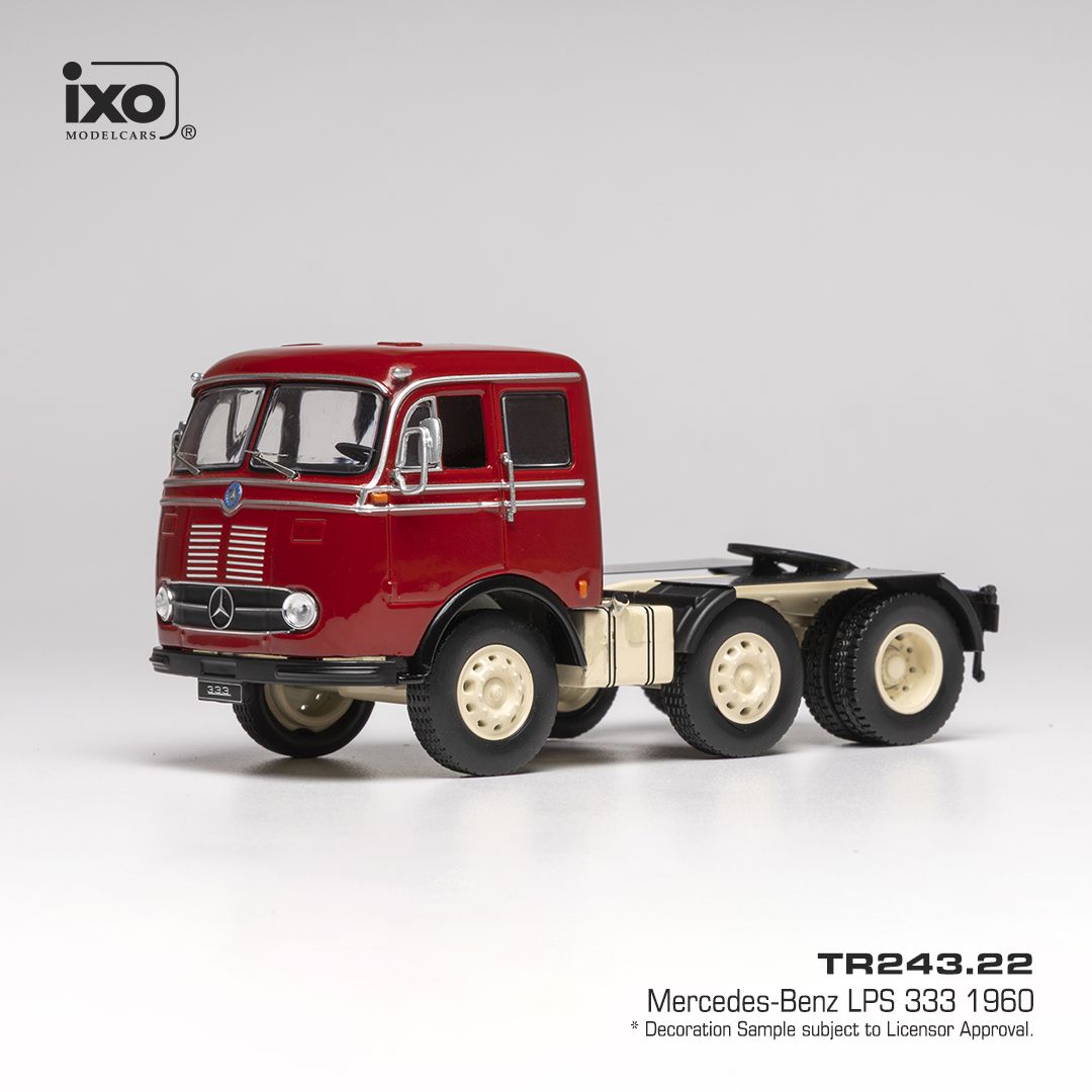 1:43 Ixo - Mercedes LPS 333, dunkelrot, 1960 1:43 Ixo - Mercedes LPS 333, dunkelrot, 1960
