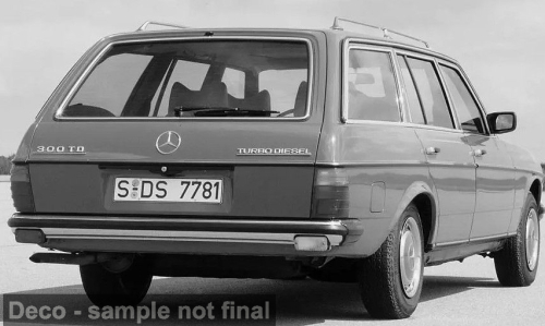 1:43 Ixo - Mercedes 200T (S123), rot, 1979