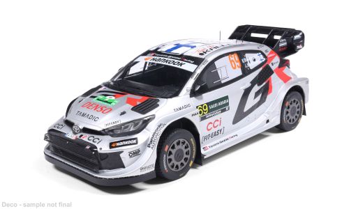 1:18 Ixo - Toyota GR Yaris Rally1, Rally Saudi Arabia, 2025, #69, K. Rovanperä / J. Halttunen