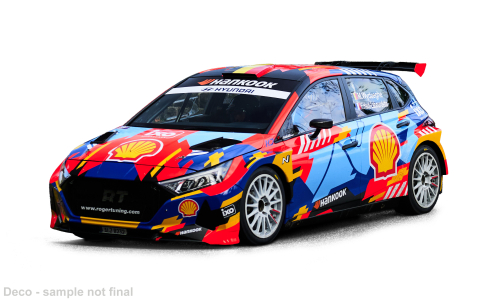 1:43 Ixo - Hyundai i20 N Rally2, Rallye du Pays Vençois, 2025, #1, M. Wydaeghe / F. Haut-Labourdette