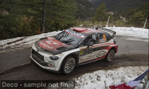 1:43 Ixo - Lancia Ypsilon Rally2 HF Integrale, Rallye Monte Carlo, 2026, #22, N. Gryazin / K. Aleksandrov