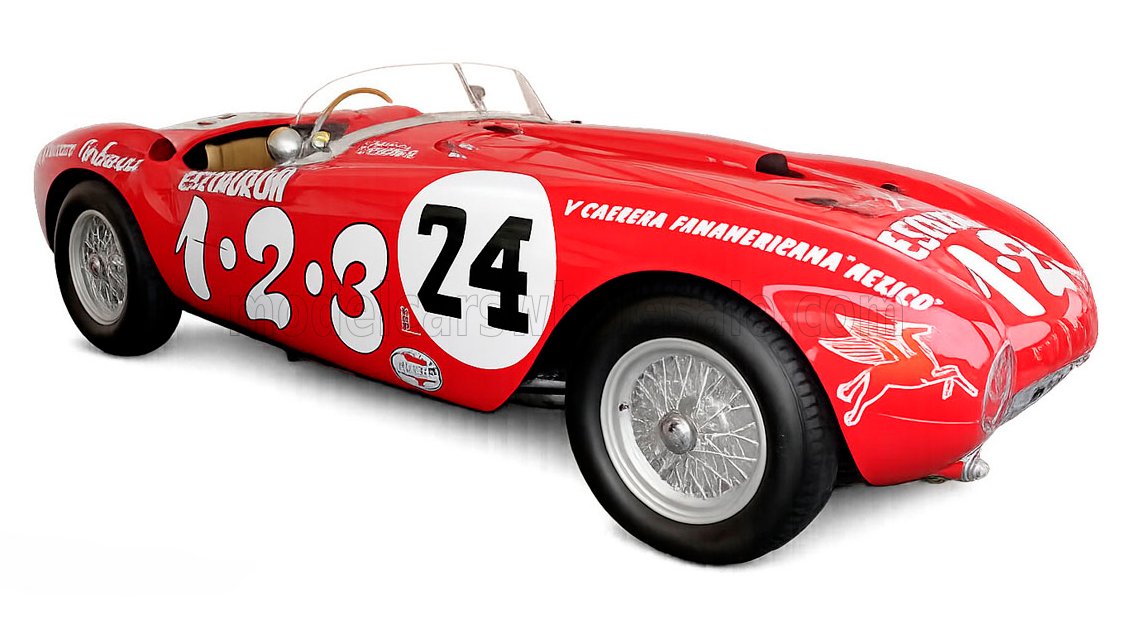 1:18 CMC - Ferrari 375MM Spider #24 V Rally Carrera Panamericana 1954 L. Chinetti