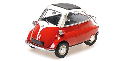 1:18 Minichamps - BMW ISETTA – 1955 – WHITE/RED