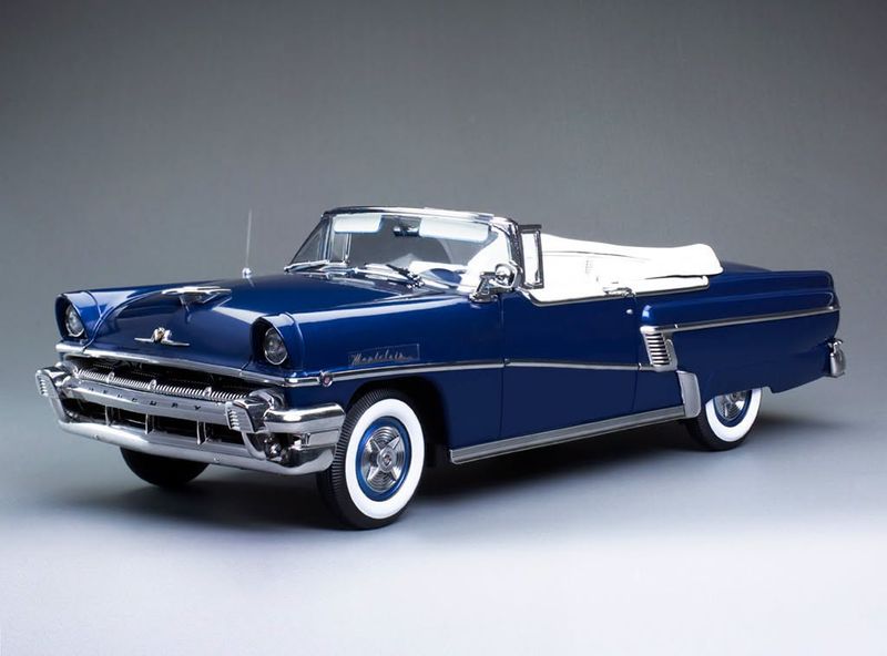 1:18 Sunstar - 1956 Mercury Montclair Hard-Top - Blue 1:18 Sunstar - 1956 Mercury Montclair Hard-Top - Blue