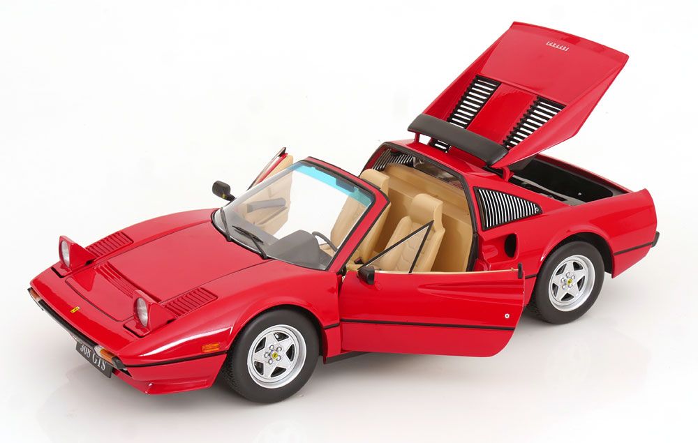 1:12 KK Scale - Ferrari 308 GTS QV Europa 1982 rot