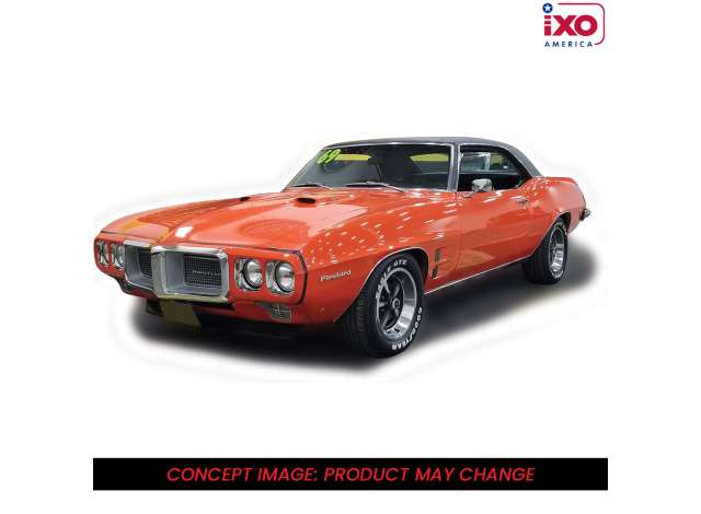 1:43 Ixo USA - 1969 Pontiac Firebird 400, carousel red