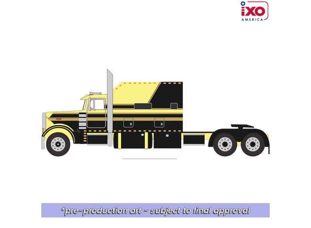 1:64 Ixo USA - 2002 Peterbilt 379 Big Bunk, yellow/black 1:64 Ixo USA - 2002 Peterbilt 379 Big Bunk, yellow/black