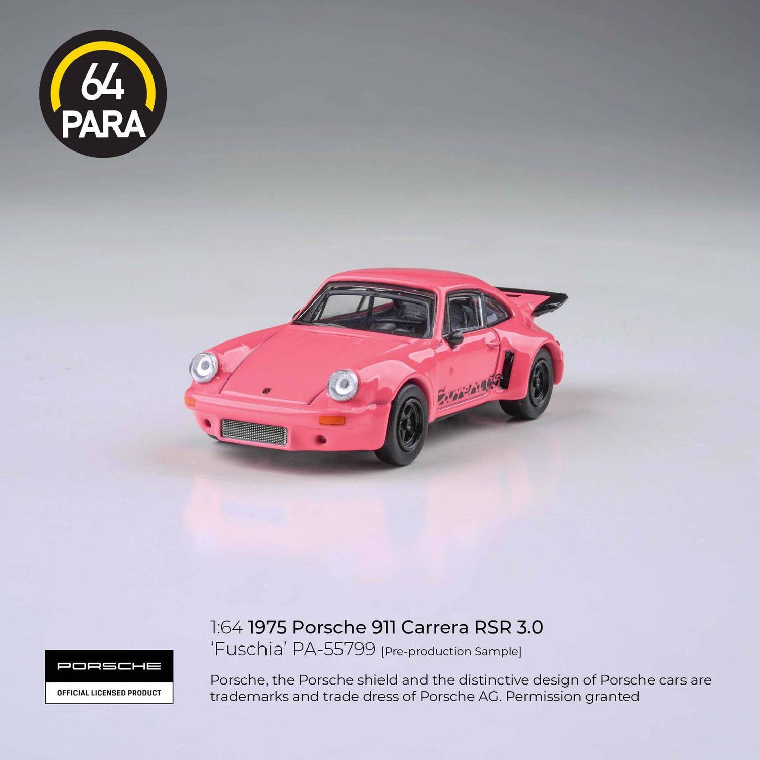 1:64 Para64 - 1974 Porsche 911 930 Carrera RSR 3.8Fucsia LHD